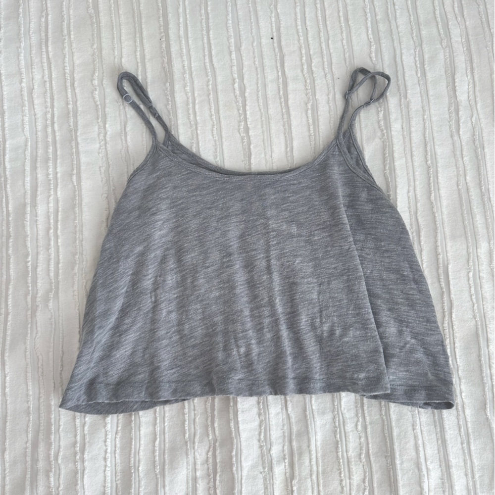 Target Grey Cropped Cami Size S